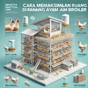 Cara Memaksimalkan Ruang di Kandang Ayam Broiler